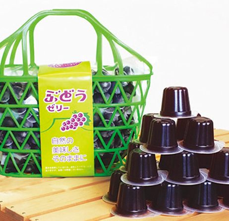 果汁１００％ゼリーカゴ　ぶどう味２３粒