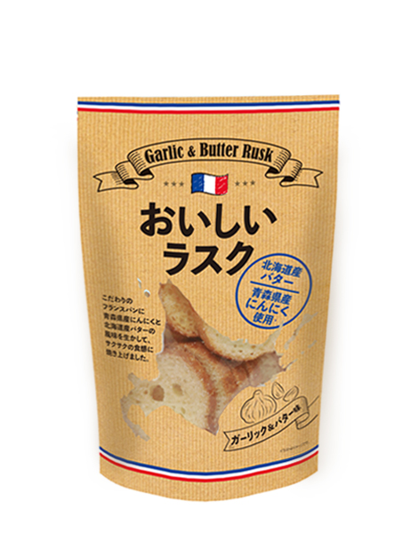 おいしいラスク ガーリック&バター味